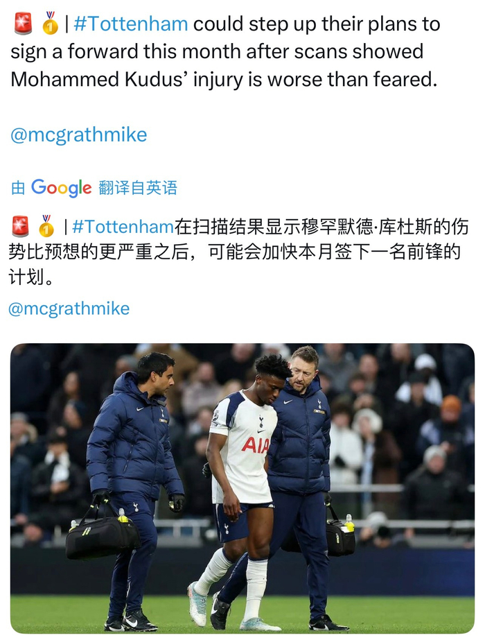 联赛强度过高致球员受伤|穆罕默德·库杜斯_新浪体育_新浪新闻